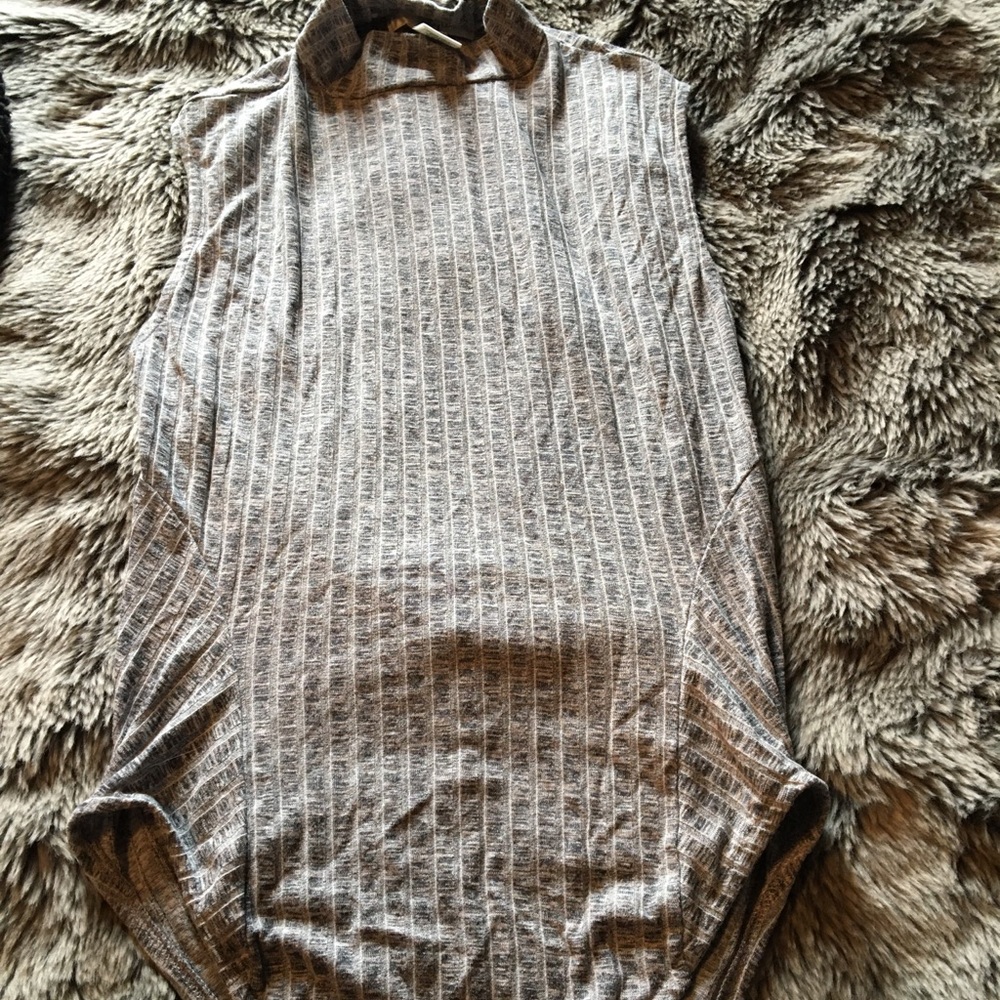 High neck bodysuit
